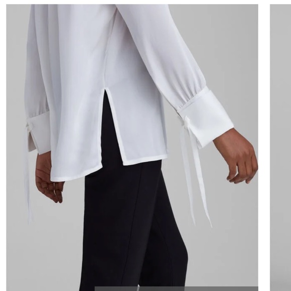 Club Monaco 100% silk blouse - Picture 6 of 7